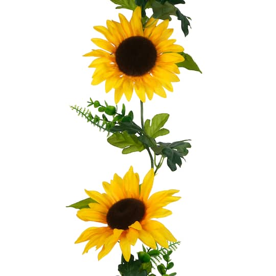 6ft. Yellow Sunflower Garland by Ashland®